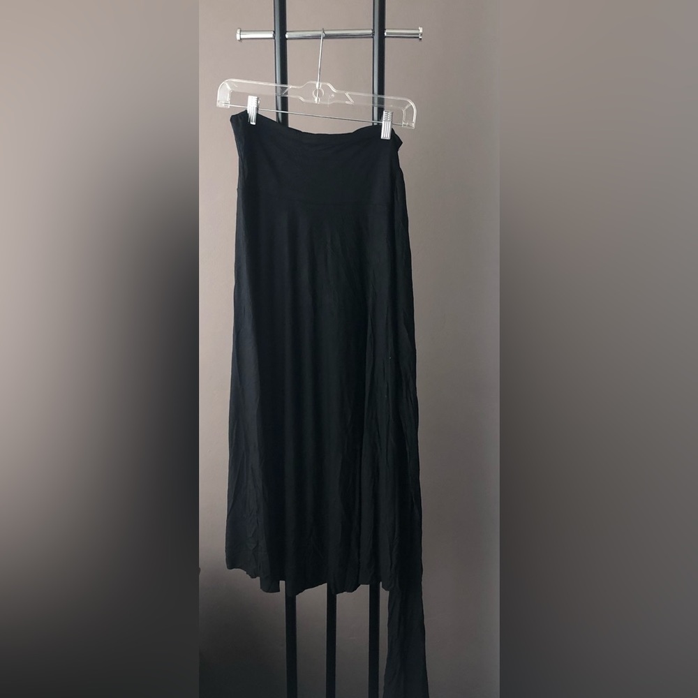 Versatile Black Wrap Dress